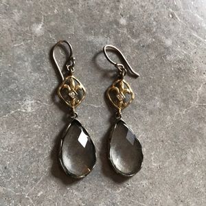 Silpada Crystal Gold/Silver/CZ